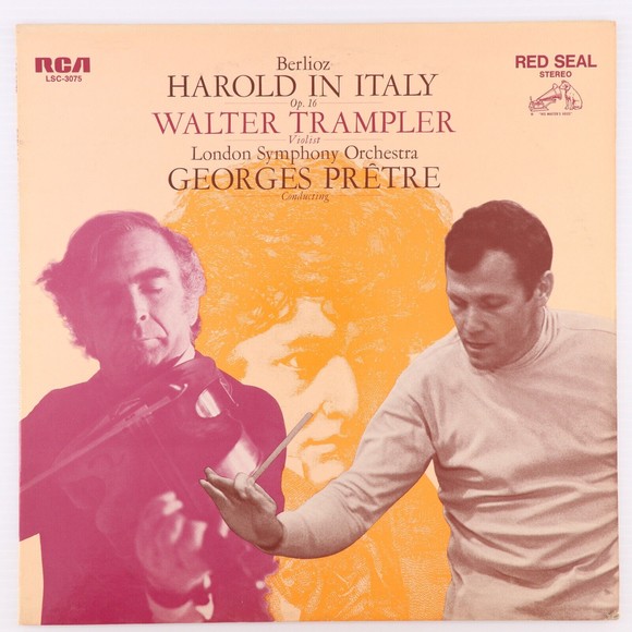 Berlioz: Harold in Italy, Op. 16, Walter Trampler London Symphony Or LP Record - Picture 1 of 10